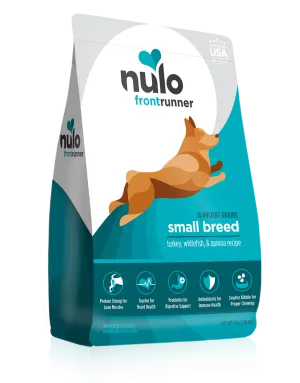 Nulo Frontrunner Small Breed with Turkey, Whitefish, & Quinoa