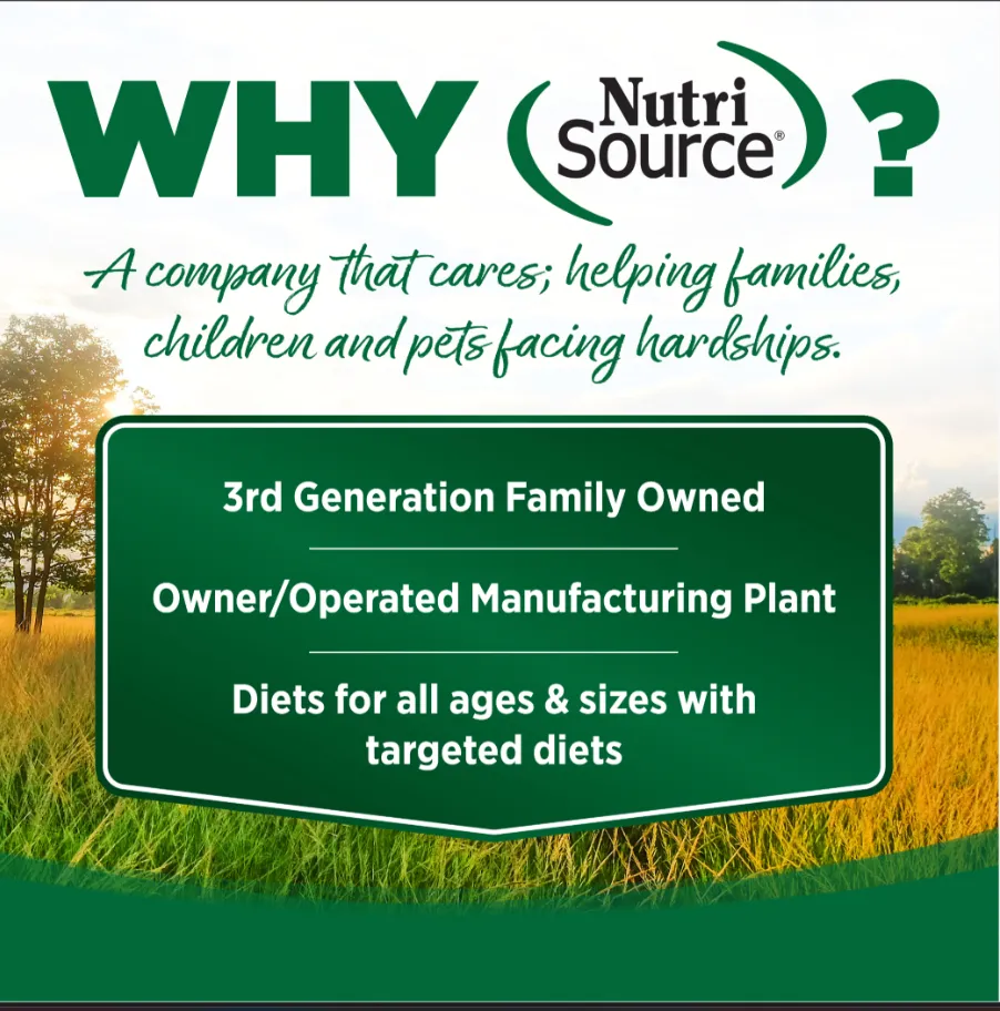 Nutrisource Adult Turkey and Rice Dry Dog Food