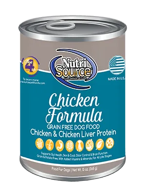 NutriSource® Chicken Formula Healthy Grain Free Wet Dog Food