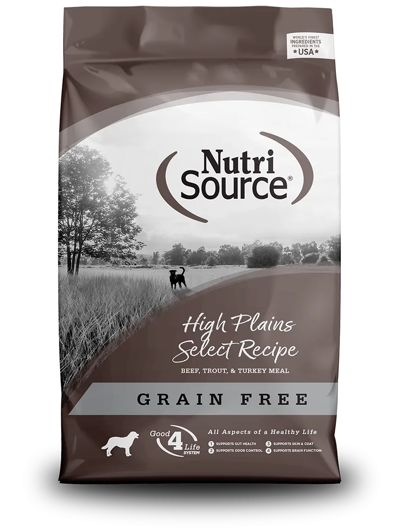 NutriSource® Grain Free High Plains Select Recipe Dog Food
