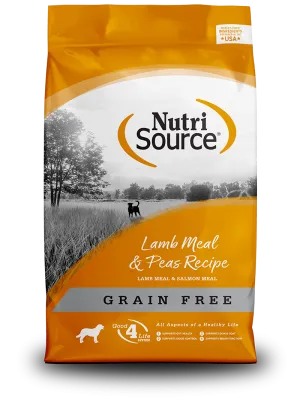 NutriSource® Grain Free Lamb Meal & Peas Recipe