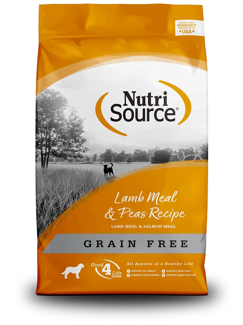 NutriSource® Grain Free Lamb Meal & Peas Recipe