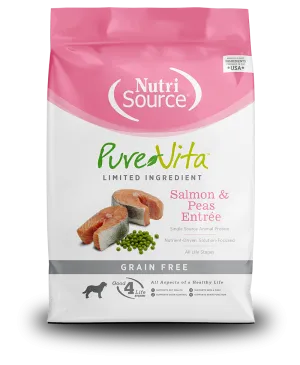 NutriSource® PureVita™ Salmon & Peas Entrée Grain Free Limited Ingredient Dog Food
