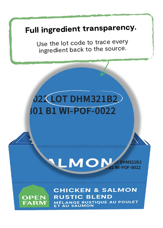 Open Farm Chicken & Salmon Rustic Blend Wet Cat Food