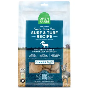 Open Farm Freeze-Dried Patties Surf & Turf Dog Food