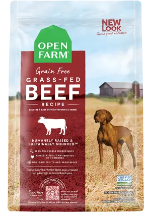 Open Farm Grain-Free Grass-Fed Beef Dry Dog Food