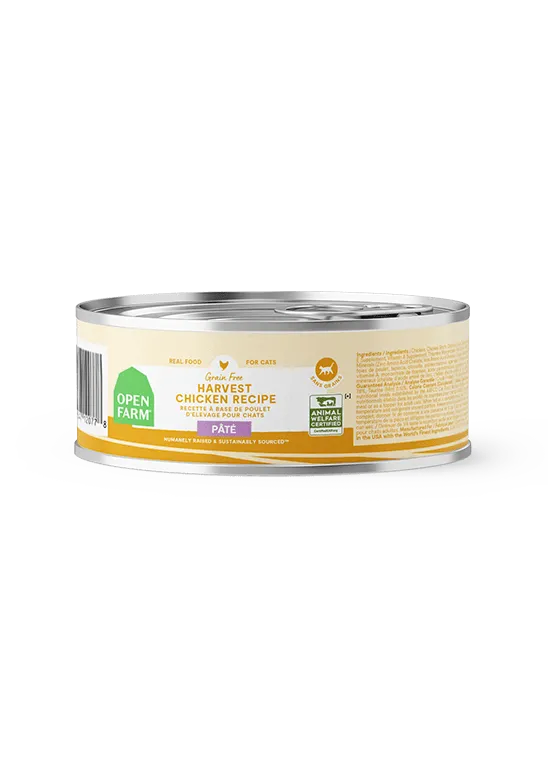 Open Farm Grain Free Harvest Chicken Pate Wet Cat Food