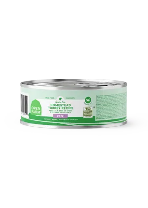 Open Farm Grain Free Homestead Turkey Pate Wet Cat Food