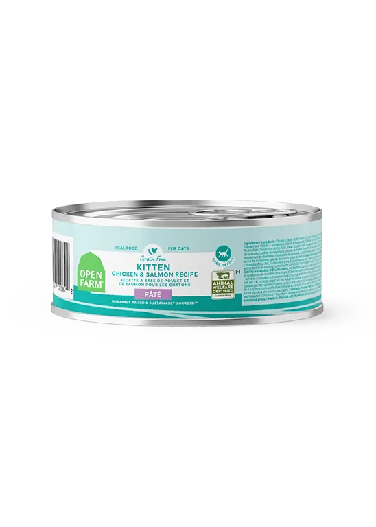 Open Farm Grain Free Kitten Chicken & Salmon Wet Cat Food
