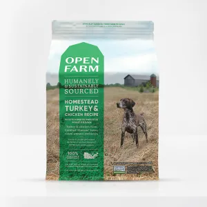 Open Farm Homestead Turkey & Chicken Grain-Free Dry Dog Food