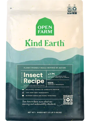 Open Farm Kind Earth Premium Insect Kibble Recipe Dry Dog Food