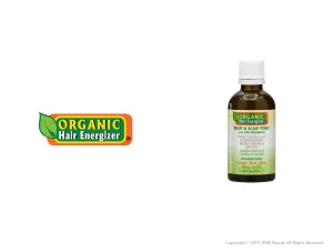 ORGANIC HAIR ENERGIZER ROOT & SCALP TONIC WITH PRO VITAMIN B5 1.69oz