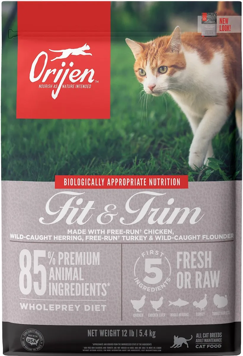 Orijen Grain Free Fit & Trim Dry Cat Food
