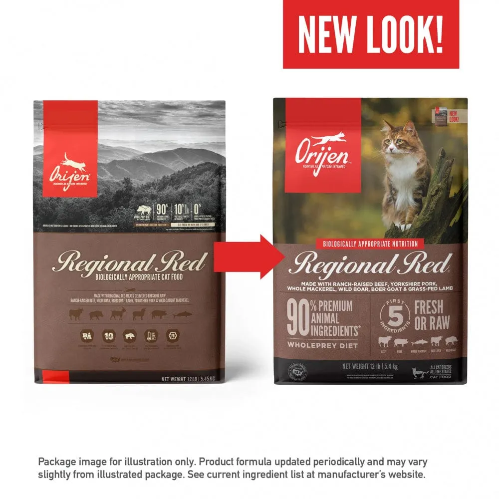 Orijen Grain Free Regional Red Dry Cat Food