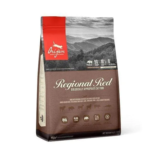 Orijen Grain Free Regional Red Dry Cat Food