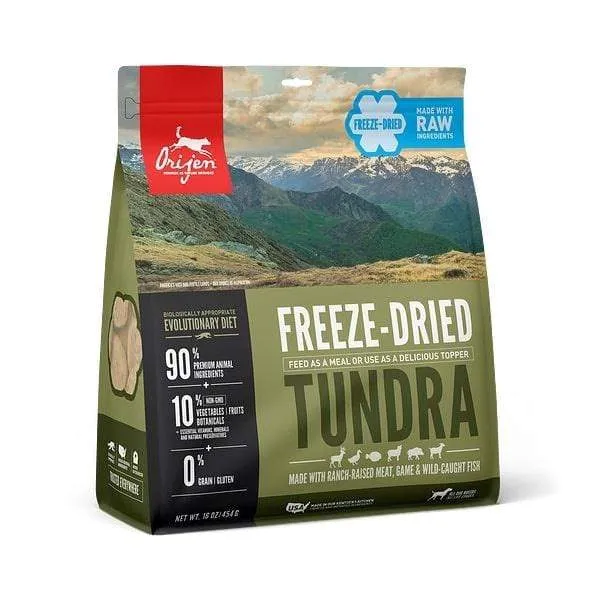 Orijen Grain Free Tundra Adult Freeze Dried Dog Food