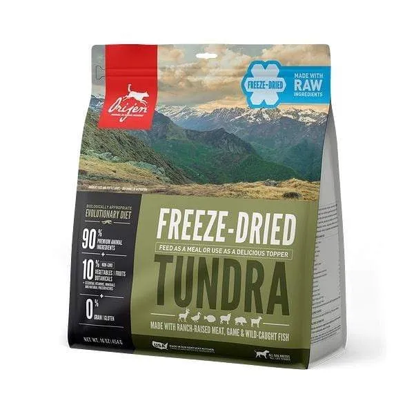 Orijen Grain Free Tundra Adult Freeze Dried Dog Food