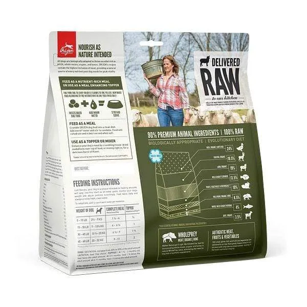 Orijen Grain Free Tundra Adult Freeze Dried Dog Food