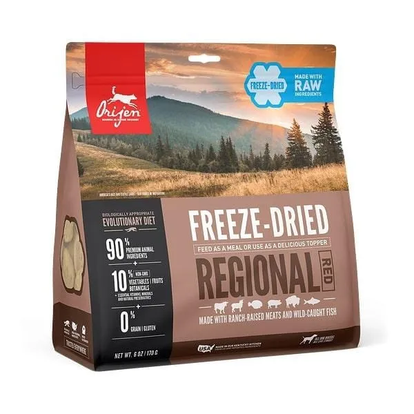 Orijen Regional Red Freeze Dried Dog Food