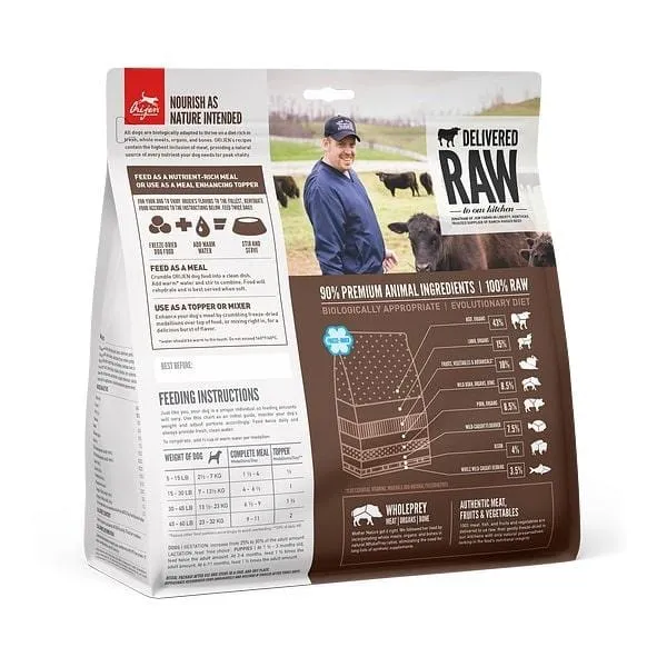 Orijen Regional Red Freeze Dried Dog Food