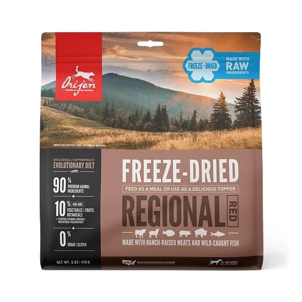 Orijen Regional Red Freeze Dried Dog Food