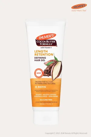 PALMER'S COCOA BUTTER FORMULA LENGTH RETENTION DEFINING HAIR GEL 7oz