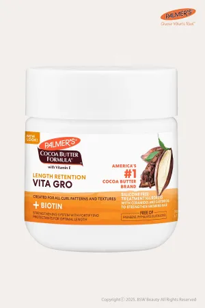 PALMER'S COCOA BUTTER FORMULA LENGTH RETENTION VITA GRO 6.7oz