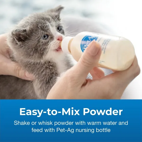 PetAg KMR Kitten Milk Replacer Powder Supplement for Cats