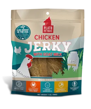 Plato Chicken with Goat's Milk Jerky Dog Treats