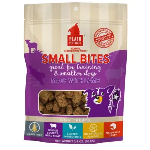 Plato Small Bites Lamb Dog Treats