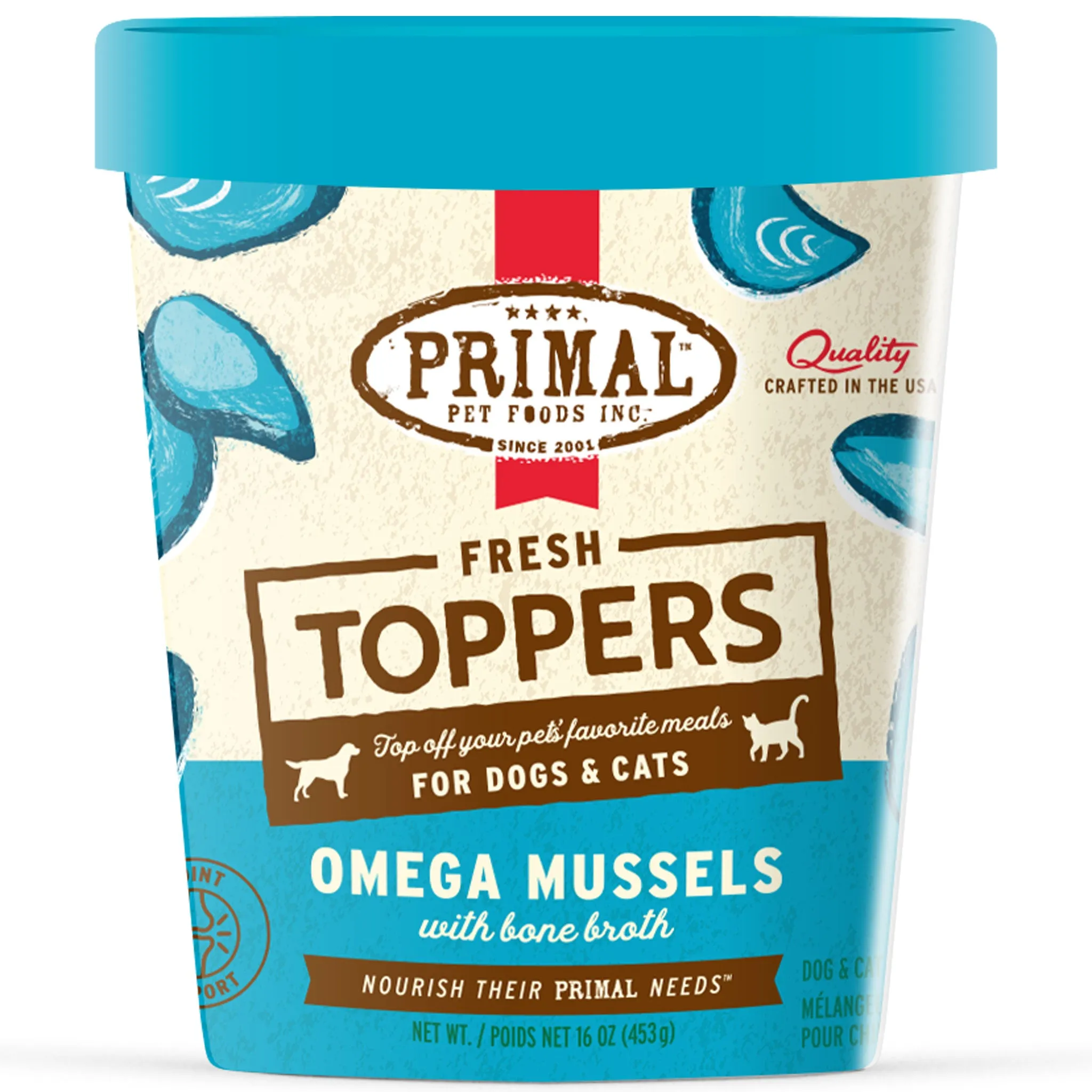 Primal Edible Elixir Omega Mussel Melange Dog Supplements