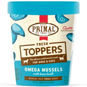 Primal Edible Elixir Omega Mussel Melange Dog Supplements
