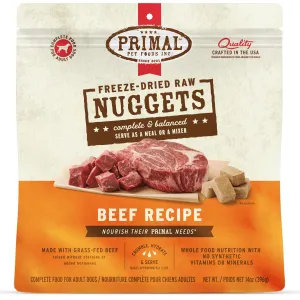 Primal Freeze-Dried Beef Formula Dog Food