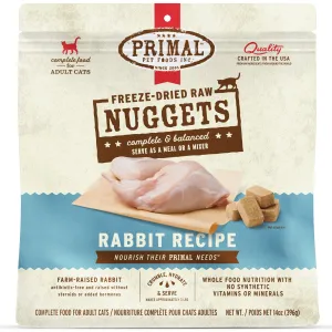 Primal Freeze-Dried Rabbit Cat Food