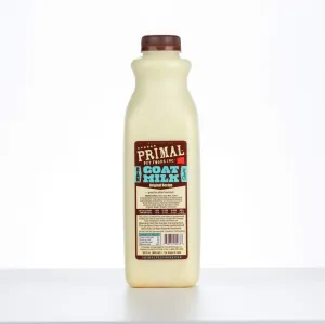 Primal Original Raw Frozen Goat Milk Bowl Booster for Cats and Dogs