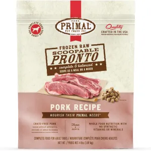 Primal Pronto Pork Dog Food