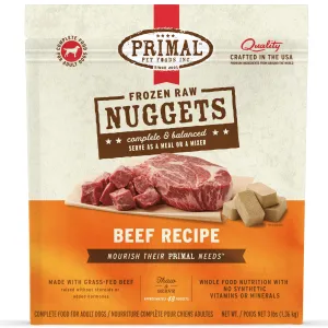 Primal Raw Beef Dog Food