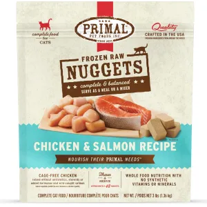 Primal Raw Chicken & Salmon Cat Food