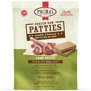Primal Raw Lamb Dog Food