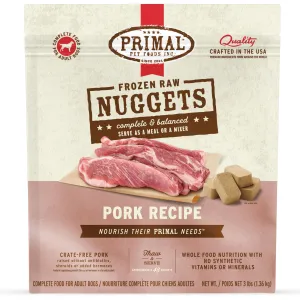 Primal Raw Pork Dog Food