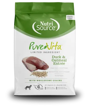 PureVita Duck and Oatmeal Dry Dog Food