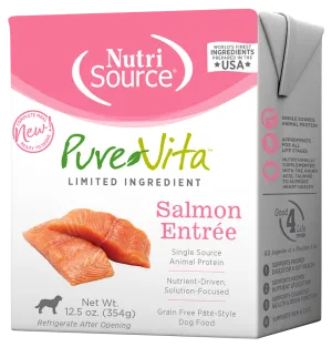 PureVita Grain Free Salmon Entree Wet Dog Food