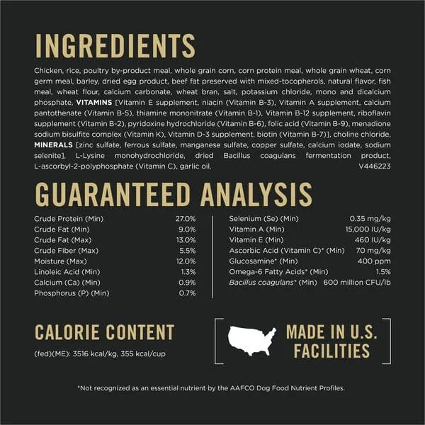 Purina Pro Plan Adult Shredded Blend Weight Management Chicken & Rice Formula Dry Dog Food