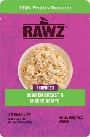 RAWZ® Chicken Breast & Cheese Recipe For Cats