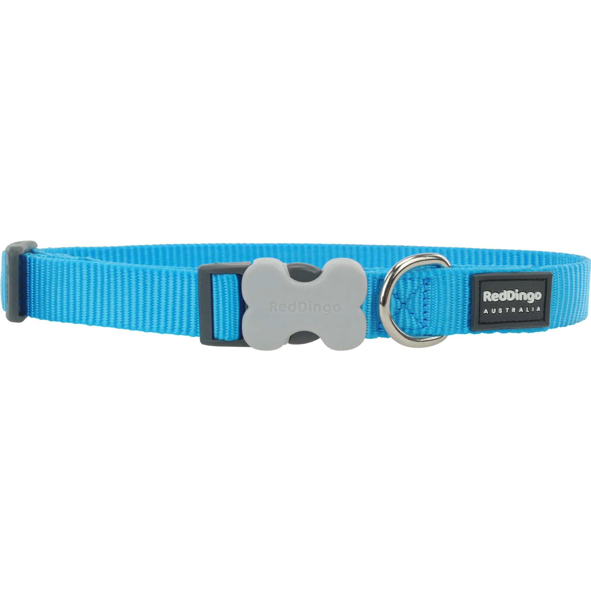Red Dingo Turquoise Bucklebone Classic Dog Collar
