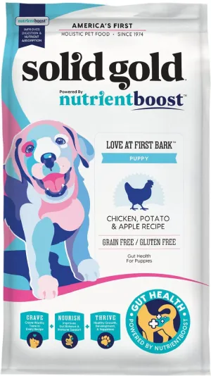 Solid Gold Nutrientboost Love at First Bark Chicken with Potatoes & Apples Recipe for Puppies