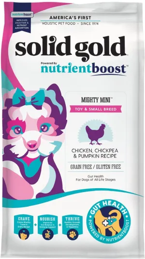 Solid Gold NutrientBoost Mighty Mini Chicken Recipe Dry Dog Food