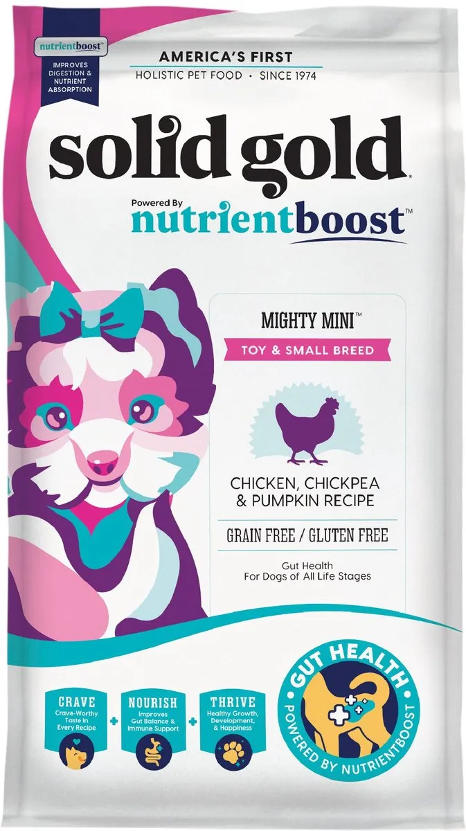 Solid Gold NutrientBoost Mighty Mini Chicken Recipe Dry Dog Food