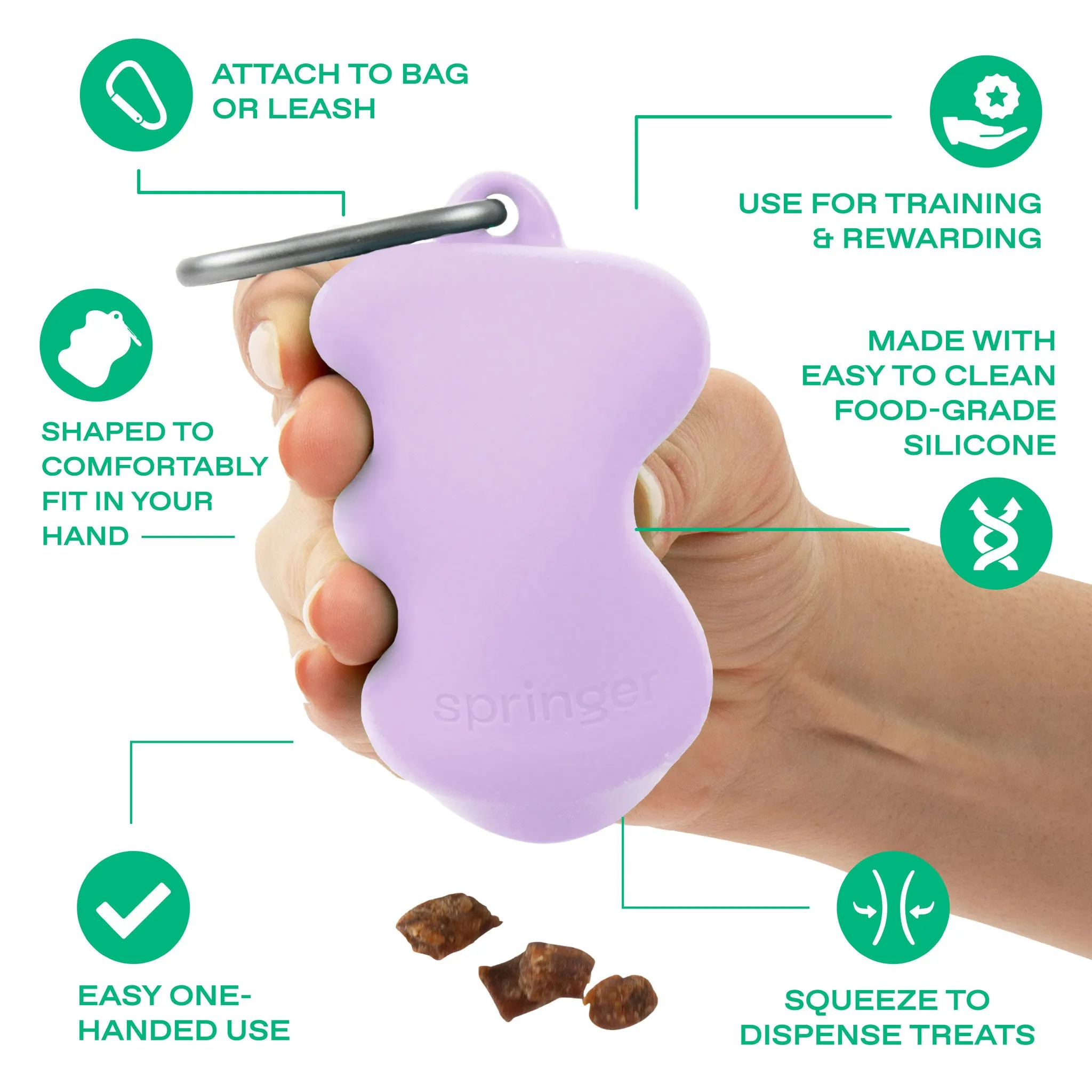 Springer Treat Dispenser - Lilac