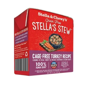 Stella & Chewy's Stella's Stew Cage Free Turkey Recipe Food Topper for Dogs